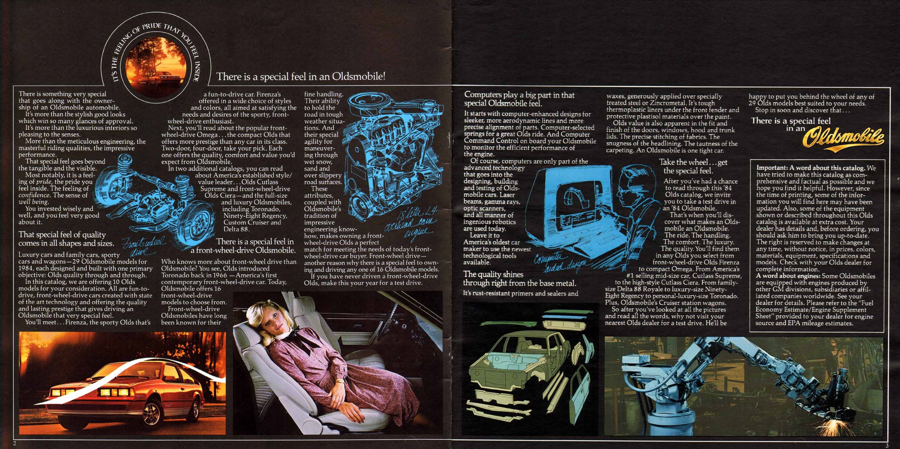 1984 Oldsmobile Small-Size Brochure Page 8